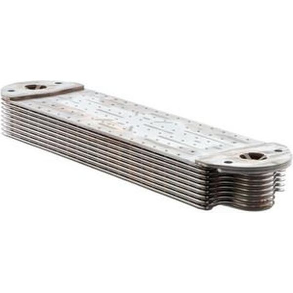 Radiatore Dell'olio Con Alette Di Raffreddamento Saldate 481 Mm - 127 Mm Mahle Per Volvo FH16 E Altri Modelli-image