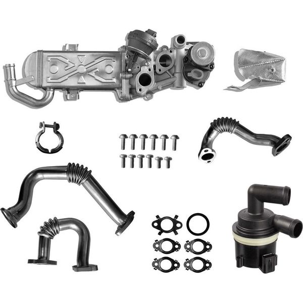 Modulo Agr Con Tubazioni Partstec Competenza Iam Adatta, Tra L'altro, Per Vw Cc-image