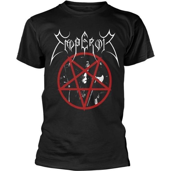 Emperor - Maglietta "Pentagram 2014"" Per Uomo/Donna Unisex PH1793 (M) (Nero)"-image