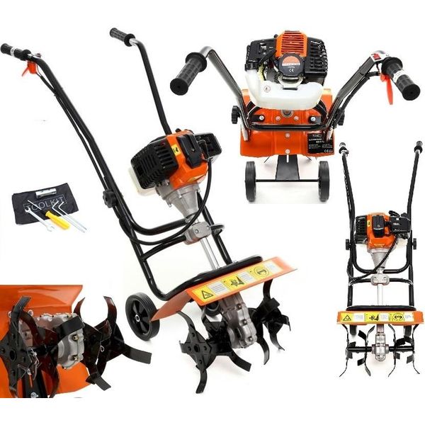 Kraft&Dele KD176 Coltivatore A Benzina 5,2HP 34Cm-image