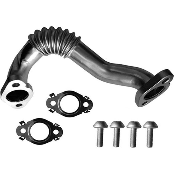 Tubo Flessibile Valvola Egr Con Guarnizioni E Viti Partstec Per Vw Cc E Altri Modelli-image