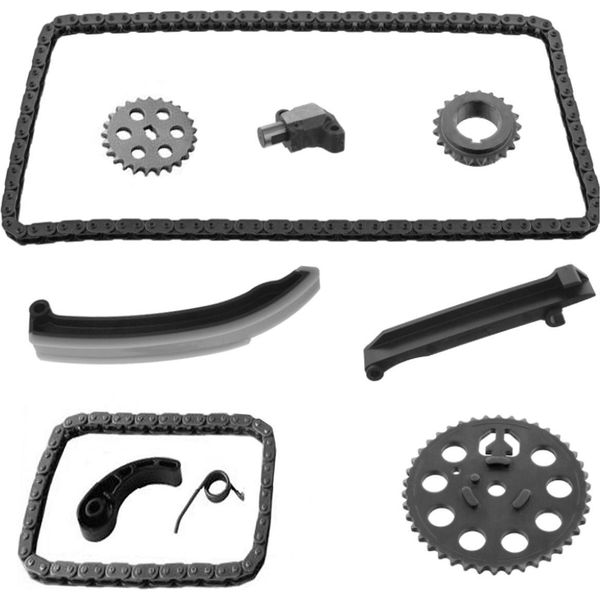 Partstec PTA114-0007 Kit Catena Di Distribuzione Catena Di Distribuzione Per Smart CITY-COUPE (450) Fortwo Coupé (450) Cabrio (450) Fortwo Cabrio (450) Roadster (452)-image