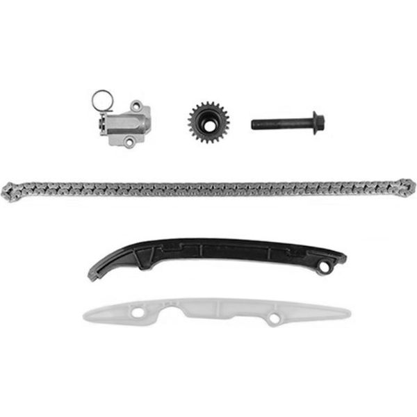 Partstec PTA114-0151 Kit Catena Di Distribuzione Catena Di Distribuzione Per Fiat 500 (312) 500 C (312) Punto (199) Panda Hatchback (312, 319) 500L (351, 352) Per Chrysler-image