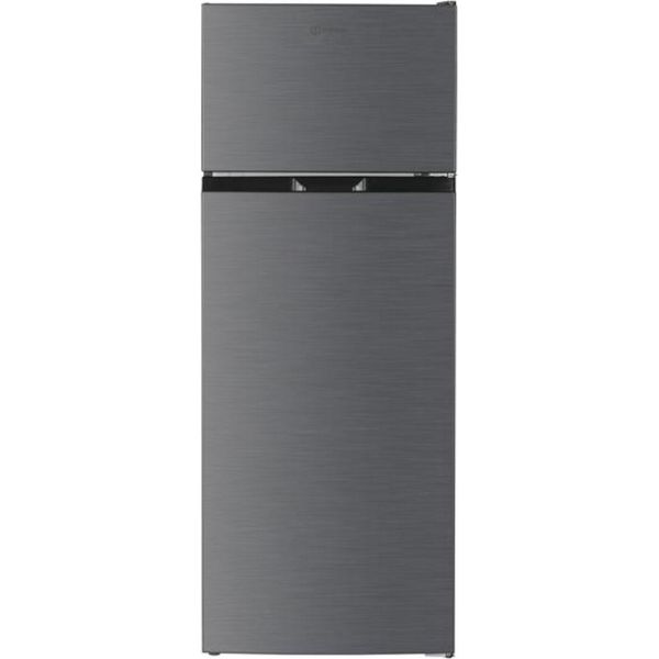 Frigorifero Combinato In Acciaio Inox Da 55 Cm E 206 Litri Indesit I55T0412X-image