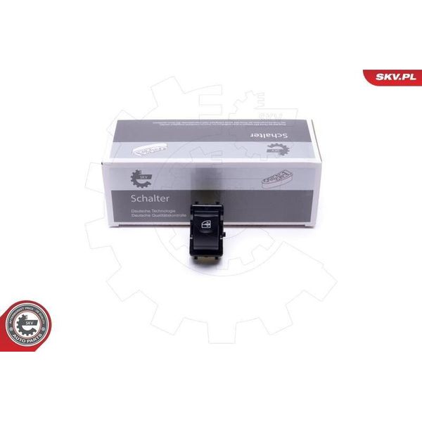 Esen Skv 37SKV385 Interruttore Alzacristalli Per Renault Clio Iv Hatchback (Bh) Interruttore Alzacristalli-image