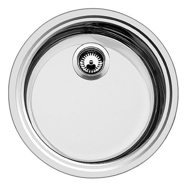 Blanco Rondosol If Lavello Da Incasso / Acciaio Inox / Finitura Spazzolata / Tappo-image