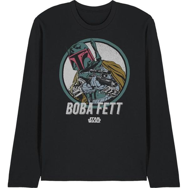 Star Wars - Maglietta Da Uomo/Donna Unisex, Manica Lunga TV28599 (Xl) (Nero)-image