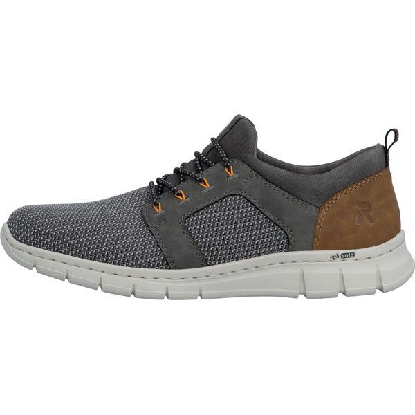 Rieker B7796 42 Scarpa Slip-On Da Uomo Grigio, Grigio, Taglia 42-image