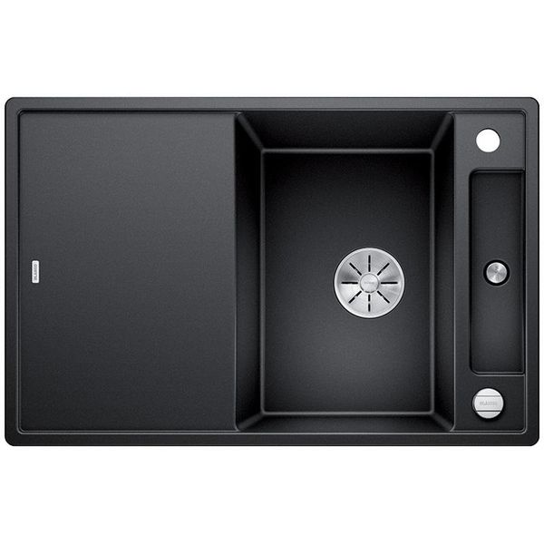 Blanco Axia Iii 45 S, Silgranit® Puradur®, Antracite, Reversibile, Incluso Tagliere In Legno-image