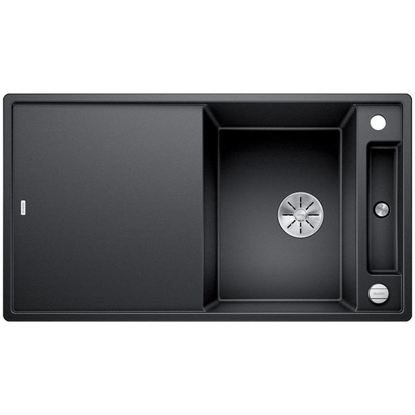 Blanco Axia Iii 5 S, Silgranit® Puradur®, Antracite, Reversibile, Incluso Tagliere In Legno-image