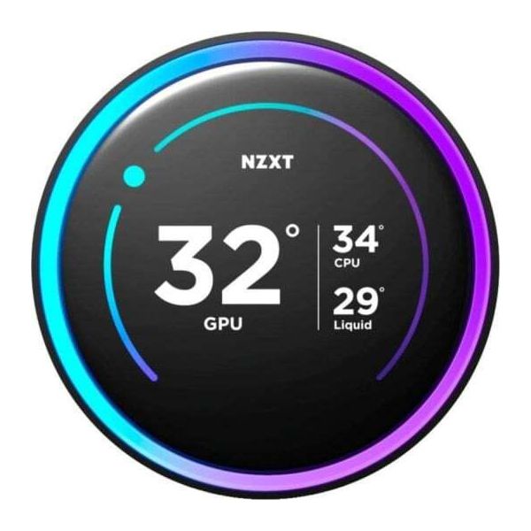 Nzxt Kraken Elite 240 Processore Rgb Raffreddatore A Liquido All-In-One 12 Cm Nero 1 Pz-image