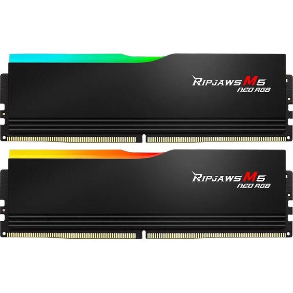 G.Skill G.Skill Ripjaws M5 Rgb F5-6000J2836G32GX2-RM5NRK Modulo Di Memoria 64 Gb 2 X 32 Gb DDR5 6000 Mt/S-image