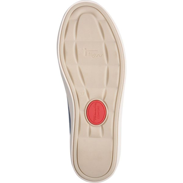 Tamaris Comfort Weite G1/2 Scarpa Sportiva Da Donna Con Lacci In Blu, Misura 39-image