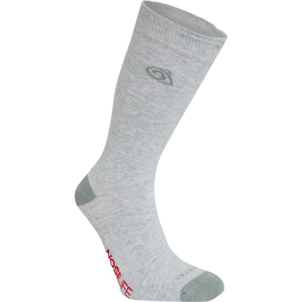 Craghoppers - Calze "Insect Repellent"" Per Uomo/Donna Unisex CG2265 (43 Eu - 47 Eu) (Grigio Chiaro Screziato/Verde Lichen)"-image
