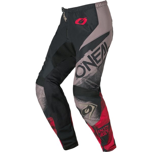 Pantaloni O'neal Element Roller Grigio/Rosso 40/56-image
