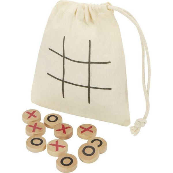 Senza Marca - Gioco Del Tic Tac Toe "Whorl"" PF4748 (Taglia Unica) (Naturale)"-image