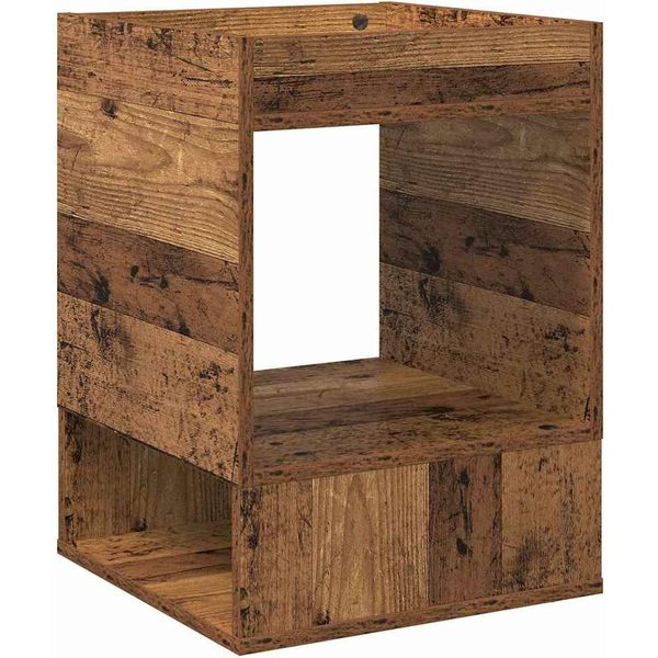 Syfax™ Tavolino Legno Vecchio 40 X 40 X 56 Cm Legno Multistrato-image
