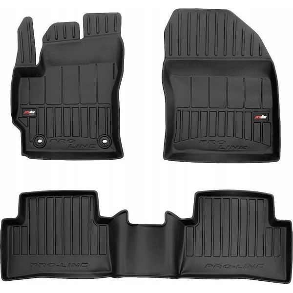 Tappeti E Tappetini In Gomma Toyota Corolla Cross Dal 2022 - 3D-MULDE-image