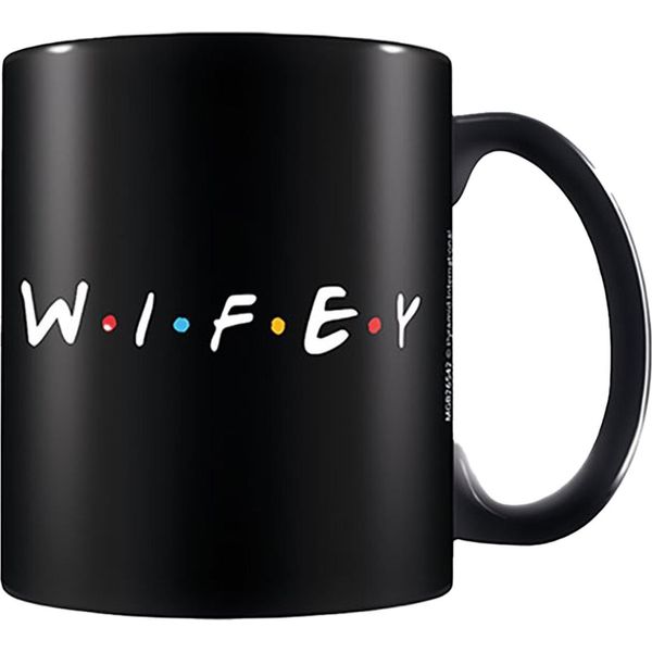 Pyramid International - Tazza Da Caffè "Wifey"", 325Ml PM12900 (Taglia Unica) (Nero)"-image