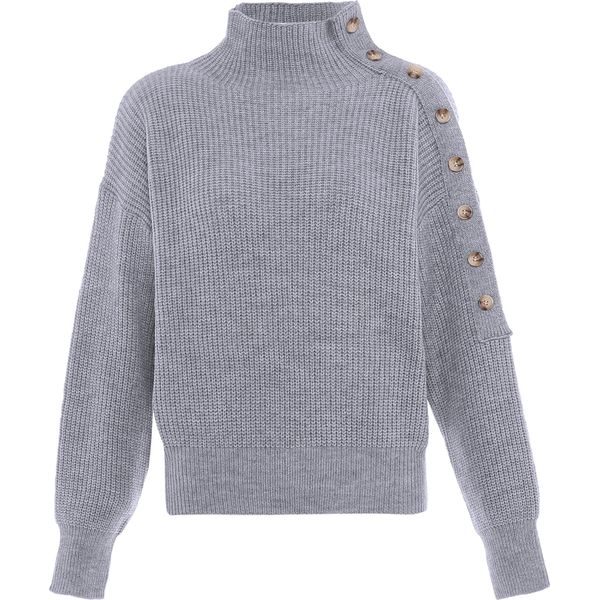 Maglione Da Donna Aleva - Grigio Chiaro Melange, Xs/S-image