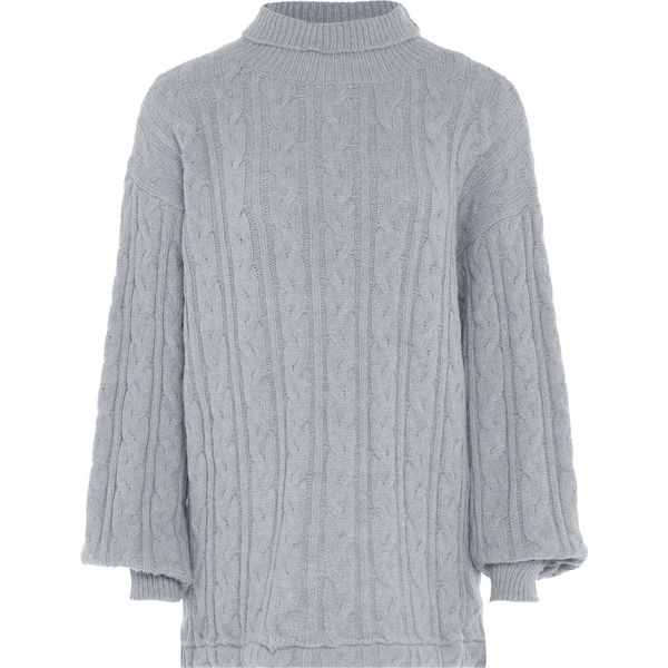 Maglione Da Donna Aleva - Grigio Chiaro Melange, Xs/S-image