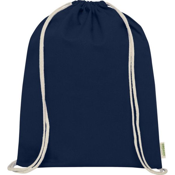 Floso - Borsa Da Ginnastica, Cotonelogico, 5 L PF4939 (Taglia Unica) (Blu Navy)-image