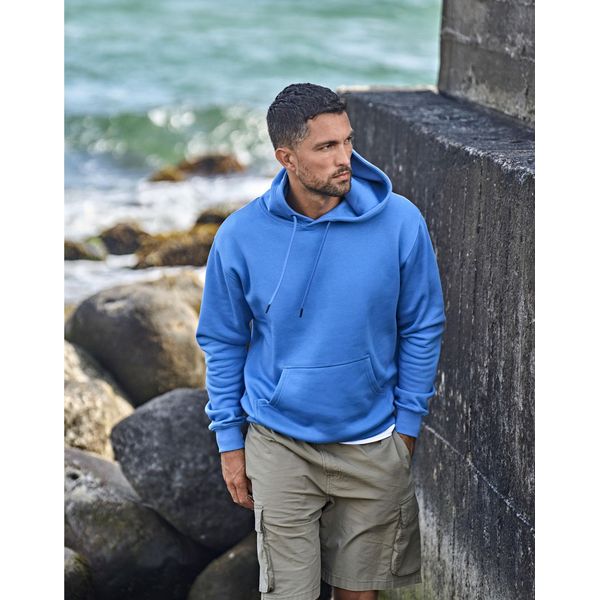 Felpa Con Cappuccio Da Uomo Tee Jays BC3824 (S) (Grigio Polvere)-image