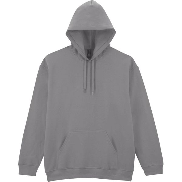 Gildan - Felpa Con Cappuccio "Softstyle"" Di Peso Medio Per Uomo/Donna Unisex BC5193 (L) (Grigio Cemento)"-image