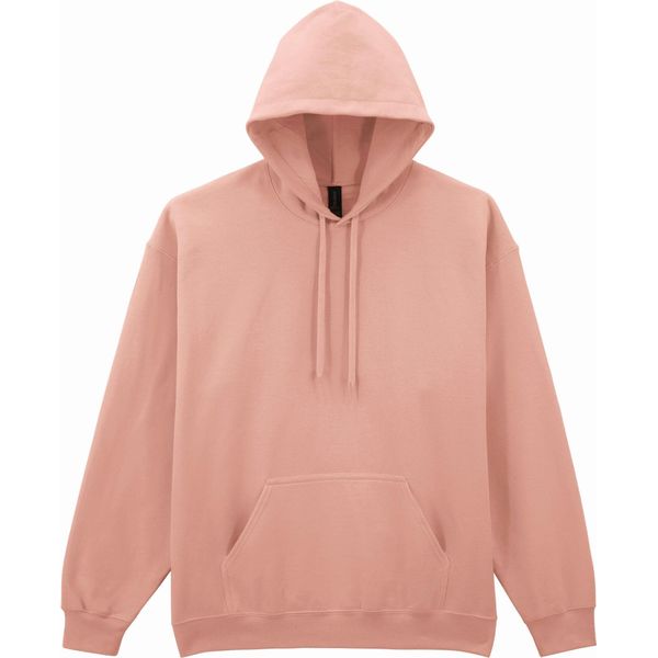 Gildan - Felpa Con Cappuccio "Softstyle"" Di Peso Medio Per Uomo/Donna Unisex BC5193 (S) (Grigio Rosa)"-image