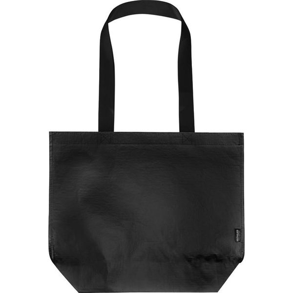 Floso - Borsa A Tracolla, Doppio Laminato, Materiale Riciclato, 18 Litri PF4974 (Taglia Unica) (Nero)-image