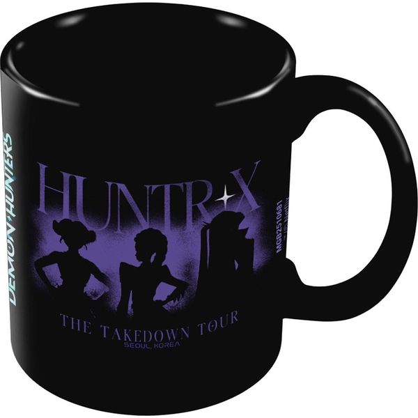 K-Pop Demon Hunters - Tazza Da Caffè "Huntrix Tour"", 325 Ml PM12883 (Taglia Unica) (Nero)"-image