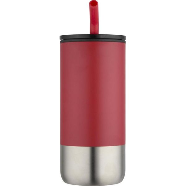 Floso - Bicchiere "Grayson"", Tinta Unita, 480 Ml PF4980 (Taglia Unica) (Rosso)"-image