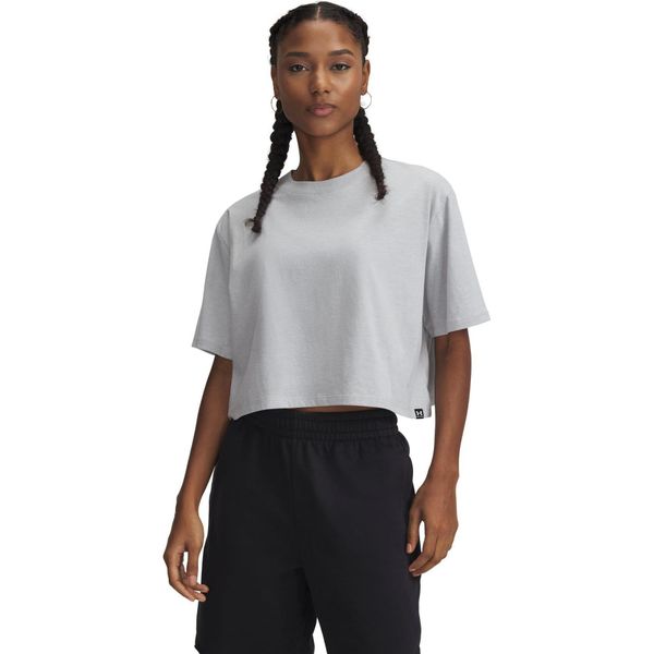 Under Armour - Maglietta "Rival"" Da Donna, Maniche Corte GT11717 (Xl) (Grigio)"-image