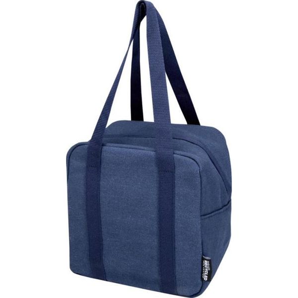 Floso - Borsa Porta Pranzo, Tela Da Tenda Riciclata PF4991 (Taglia Unica) (Blu Navy)-image