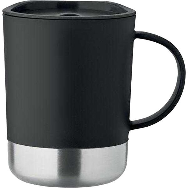 Midocean - Tazza Da Caffè "Beaker"", A Parete Singola, 300 Ml MO1937 (Taglia Unica) (Nero)"-image
