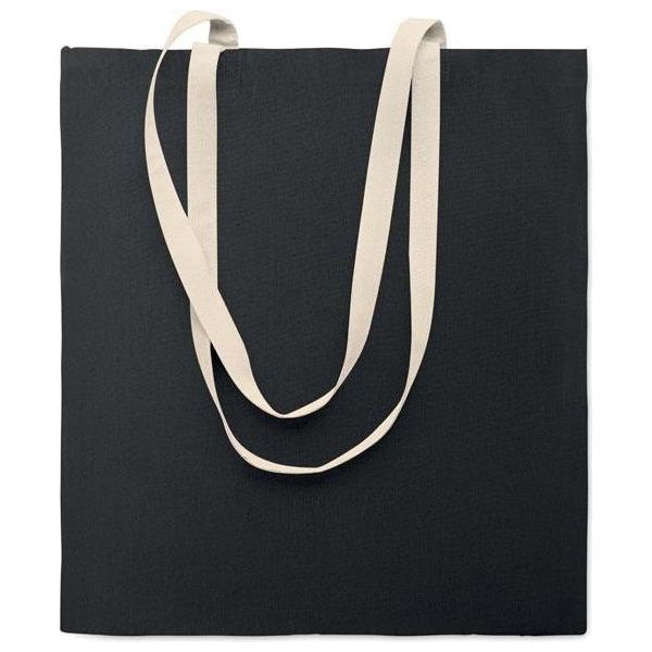 Midocean - Borsa Della Spesa "Zevra Colour"", Cotone MO1941 (Taglia Unica) (Nero)"-image