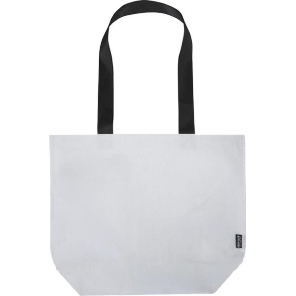 Floso - Borsa A Tracolla, Doppio Laminato, Materiale Riciclato, 18 Litri PF4974 (Taglia Unica) (Bianco)-image