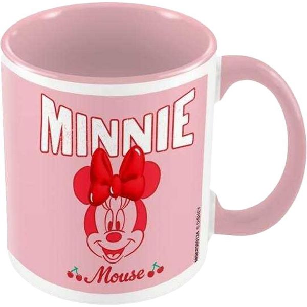 Disney - Tazza Da Caffè, Volto, "Minnie Mouse"" PM13093 (Taglia Unica) (Rosa)"-image
