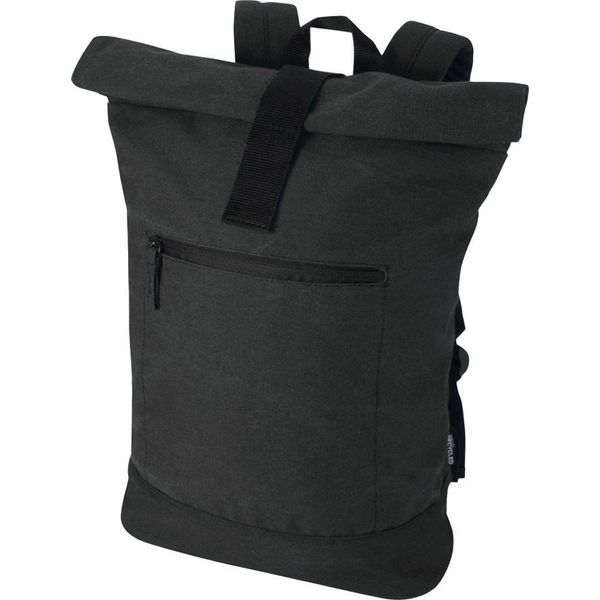 Floso - Zaino "Zaino"", Tela Da Tenda Riciclata, 16 Litri PF4979 (Taglia Unica) (Nero)"-image