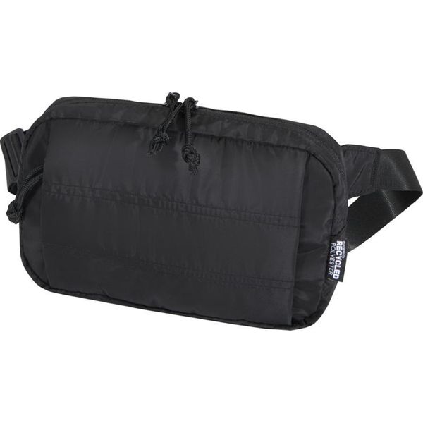 Floso - Marsupio, Materiale Riciclato, Bomber, 1,5 L PF4964 (Taglia Unica) (Nero)-image