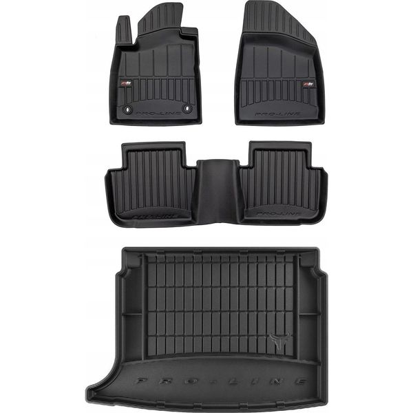 Tappetini 3D Set E Tappetino Per Bagagliaio Mg 4 Hatchback Dal 2022--image