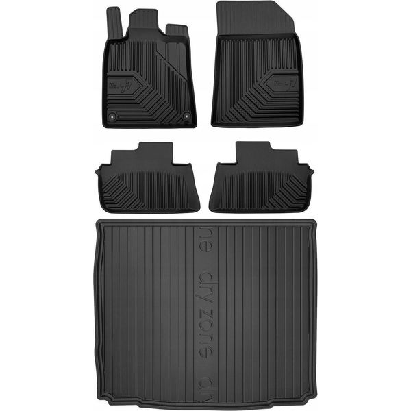 Set 77 Tappetini E Tappetini Peugeot 407 Berlina 2004-2011-image