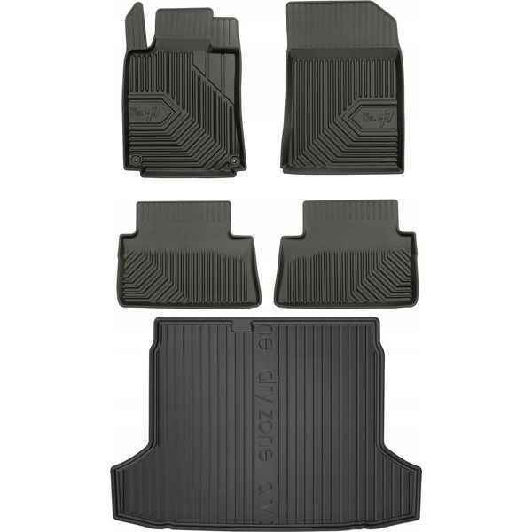 Set 77 Tappetini E Tappetini Peugeot 508 1 Berlina 2010-2018-image