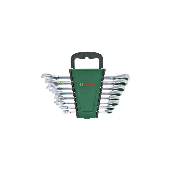 Bosch Handwerkzeuge SchraubenschlüSsel Mit Ratsche Set 8-Tlg. (1600A027PS)-image