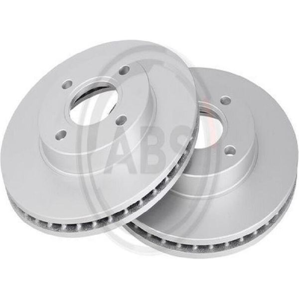 2X Disco Freno A.B.S. 17007 Per Ford Fiesta Mk5 Hatchback (JH1 JD1 JH3 JD3)-image