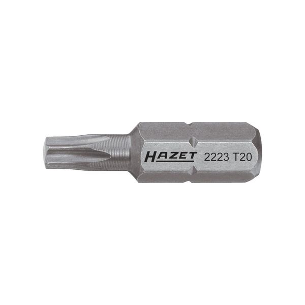 Hazet Bit 2223-T9 Sechskant Massiv 6,3 (1/4 Zoll) Innen TX Profil T9)-image