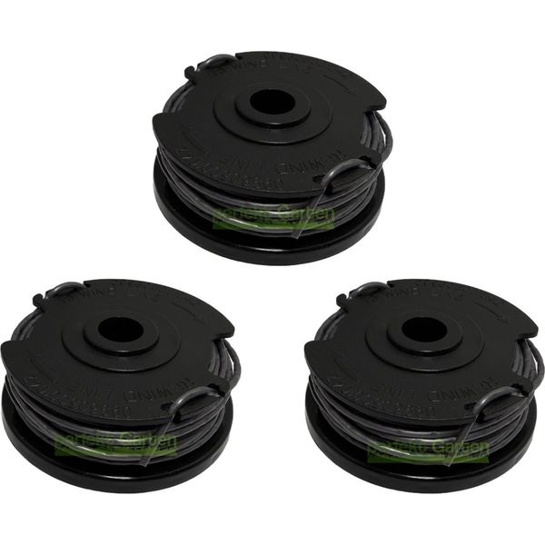 3 Bobine Di Filo Per Bosch Art 30-36 Li 24 27 30 + Advancedgrasscut 36 F016800351-image