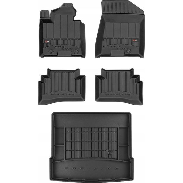 Set Di Tappetini In Gomma 3D Hyundai Tucson 3 2015-2020 Bn D-image