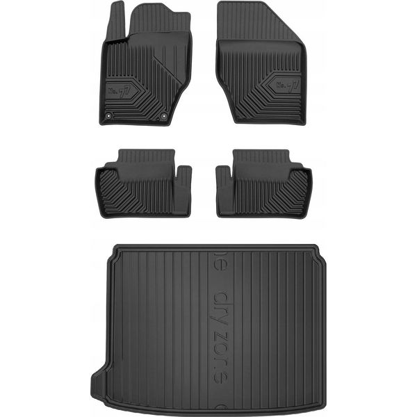 Set 77 Tappetini E Tappetini Ds 4 1 Hatchback 2015-2018-image