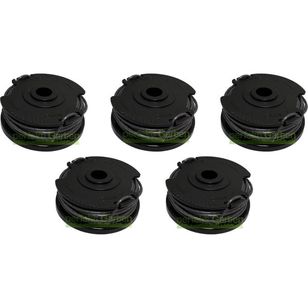 5 Bobine Di Filo Per Bosch Art 30-36 Li 24 27 30 + Advancedgrasscut 36 F016800351-image